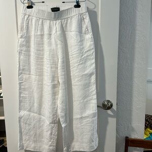 White linen pant. Tahari